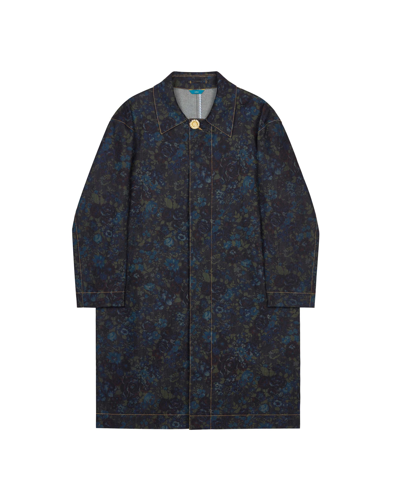 Load image into Gallery viewer, Fafa Raincoat (Blue Floral)