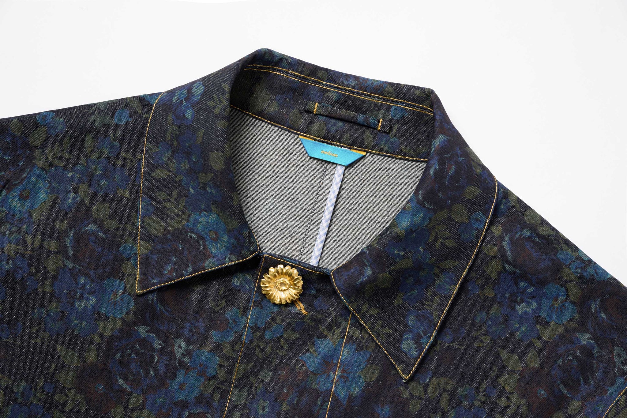 Load image into Gallery viewer, Fafa Raincoat (Blue Floral)