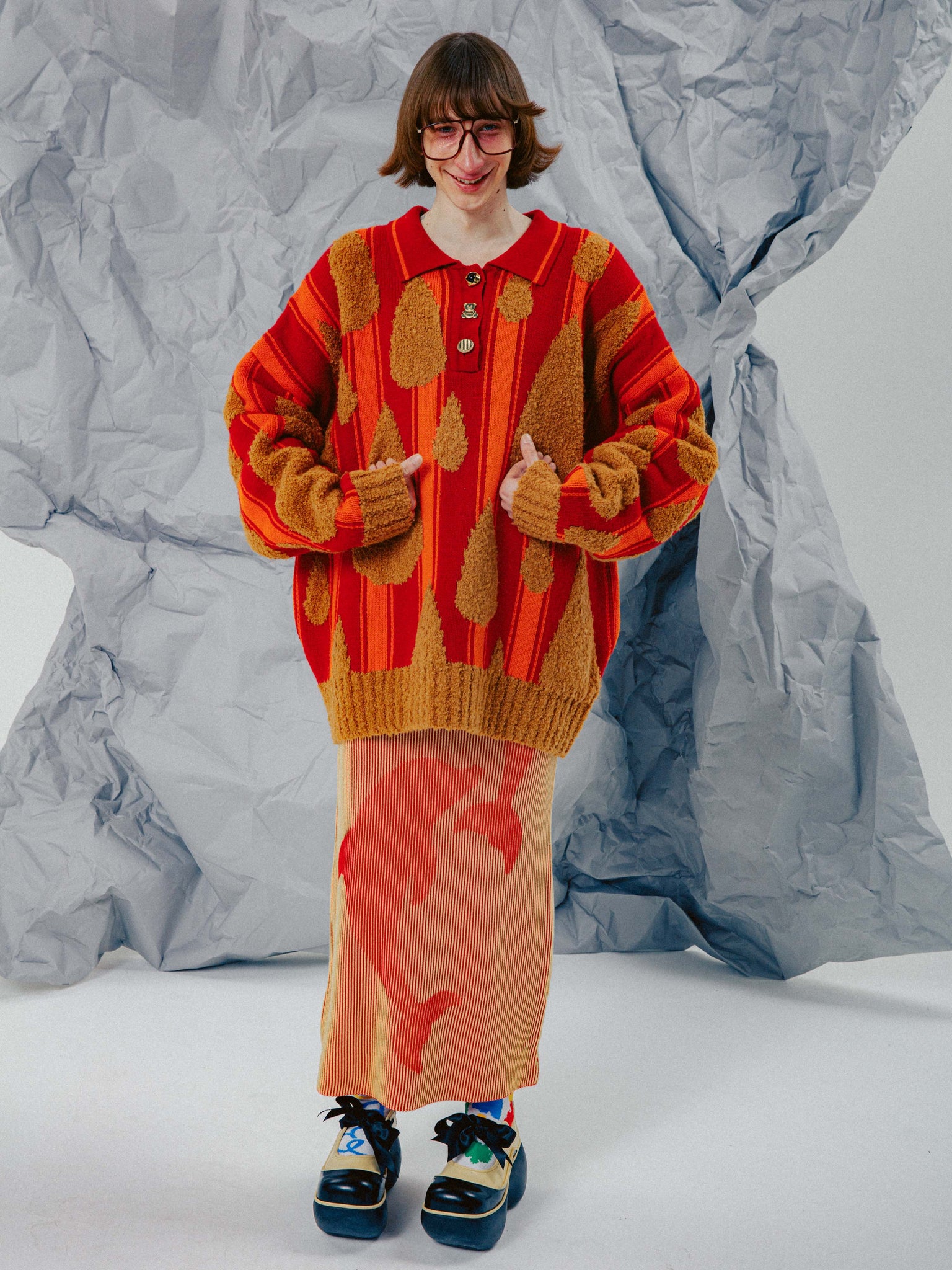 Load image into Gallery viewer, H2OHHH~ (Sunset Red/ Camel Brown)