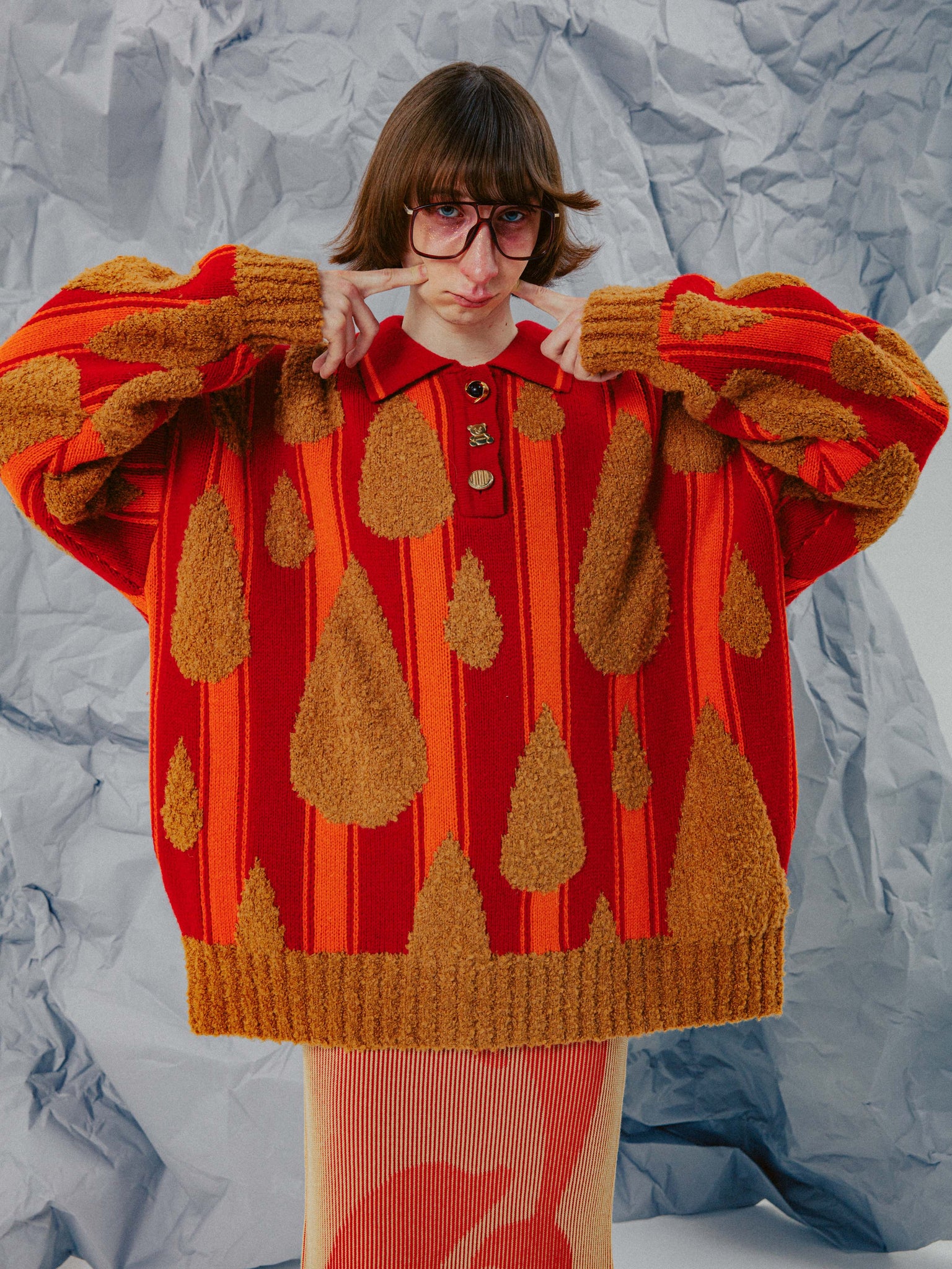 Load image into Gallery viewer, H2OHHH~ (Sunset Red/ Camel Brown)