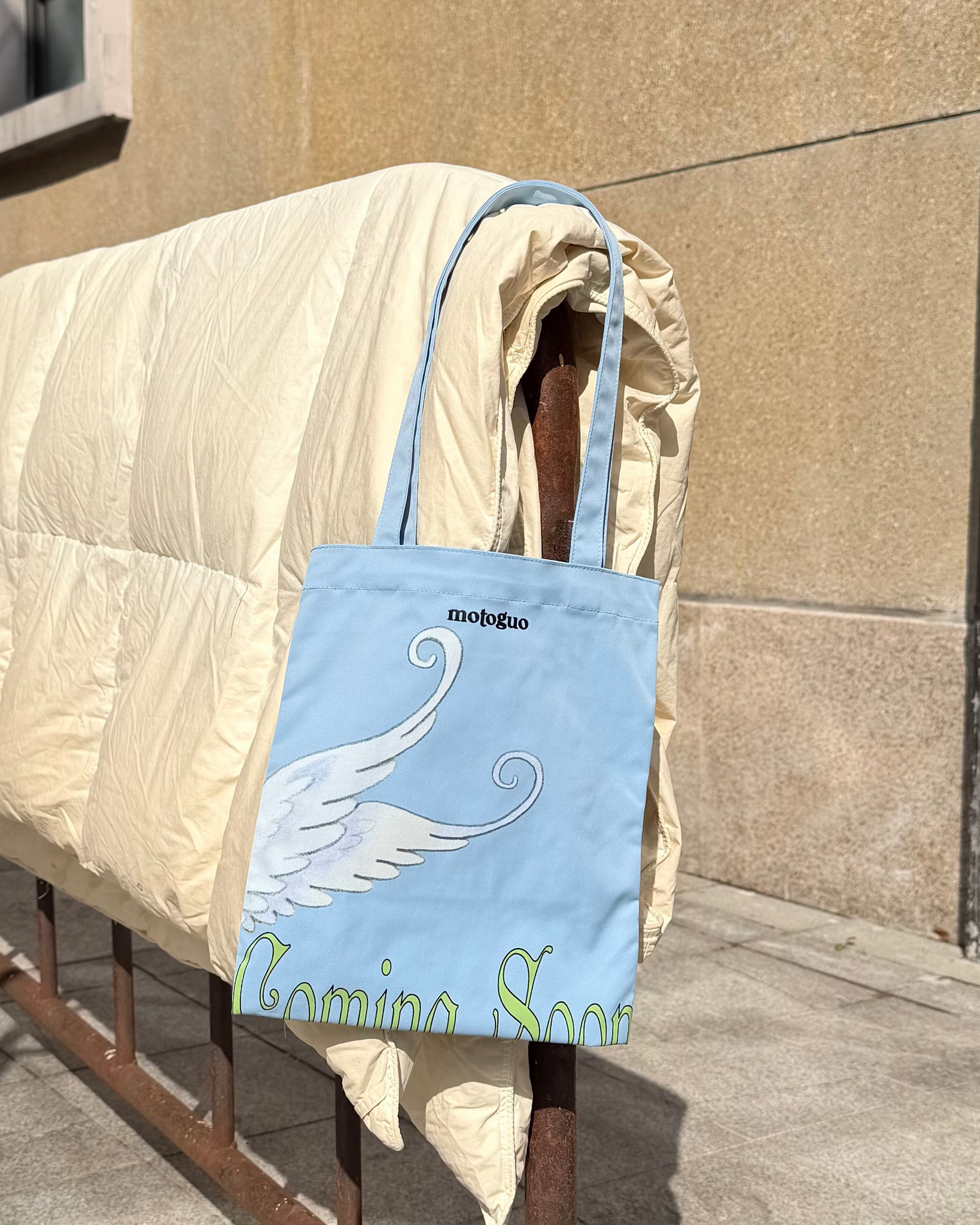 Load image into Gallery viewer, Coming Soon Tote (Sky Blue)