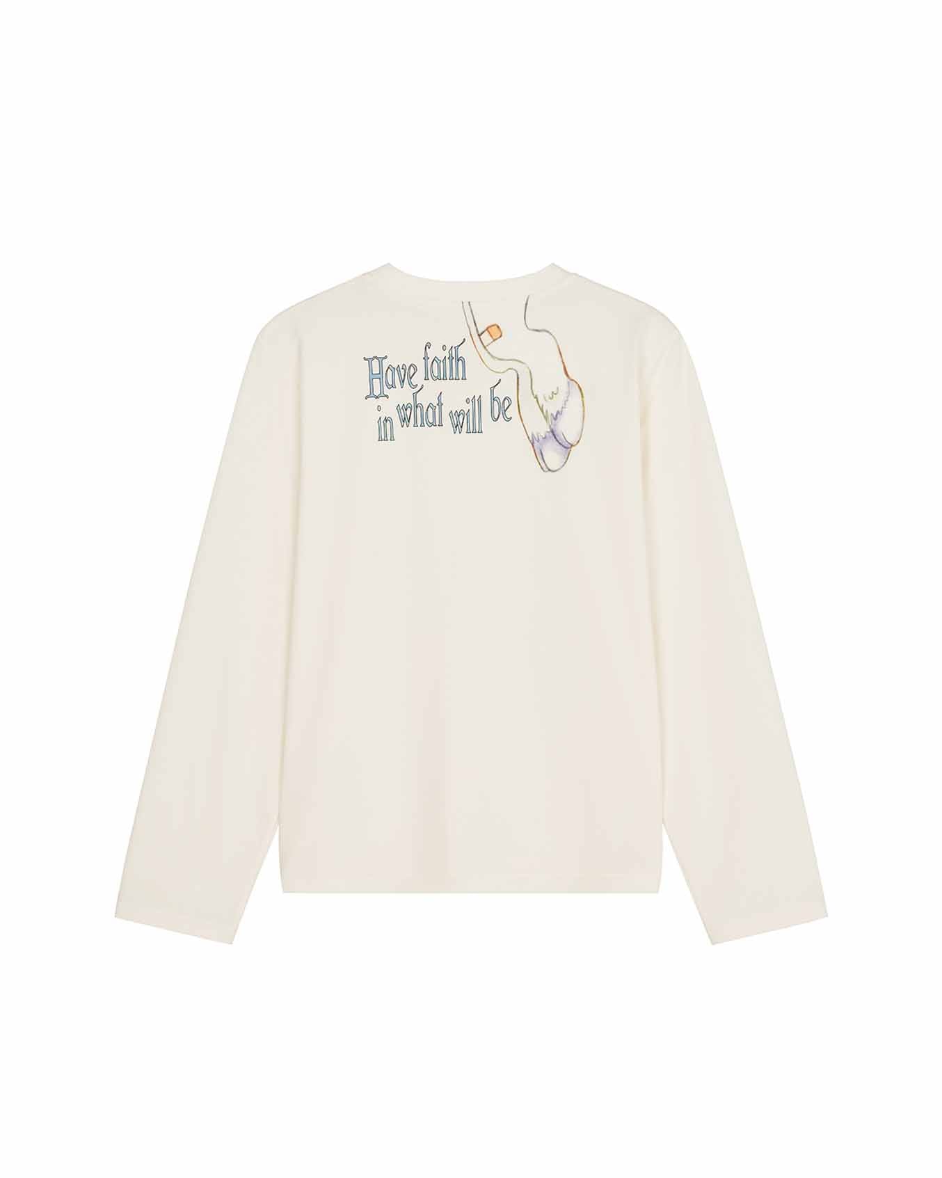 Load image into Gallery viewer, Coming Soon Long Sleeve T-Shirt (Off White)