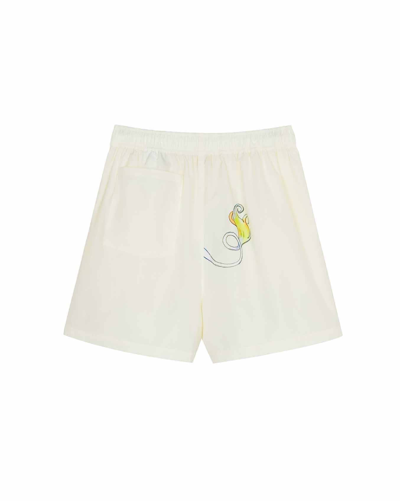 Load image into Gallery viewer, Coming Soon Shorts (Off White)