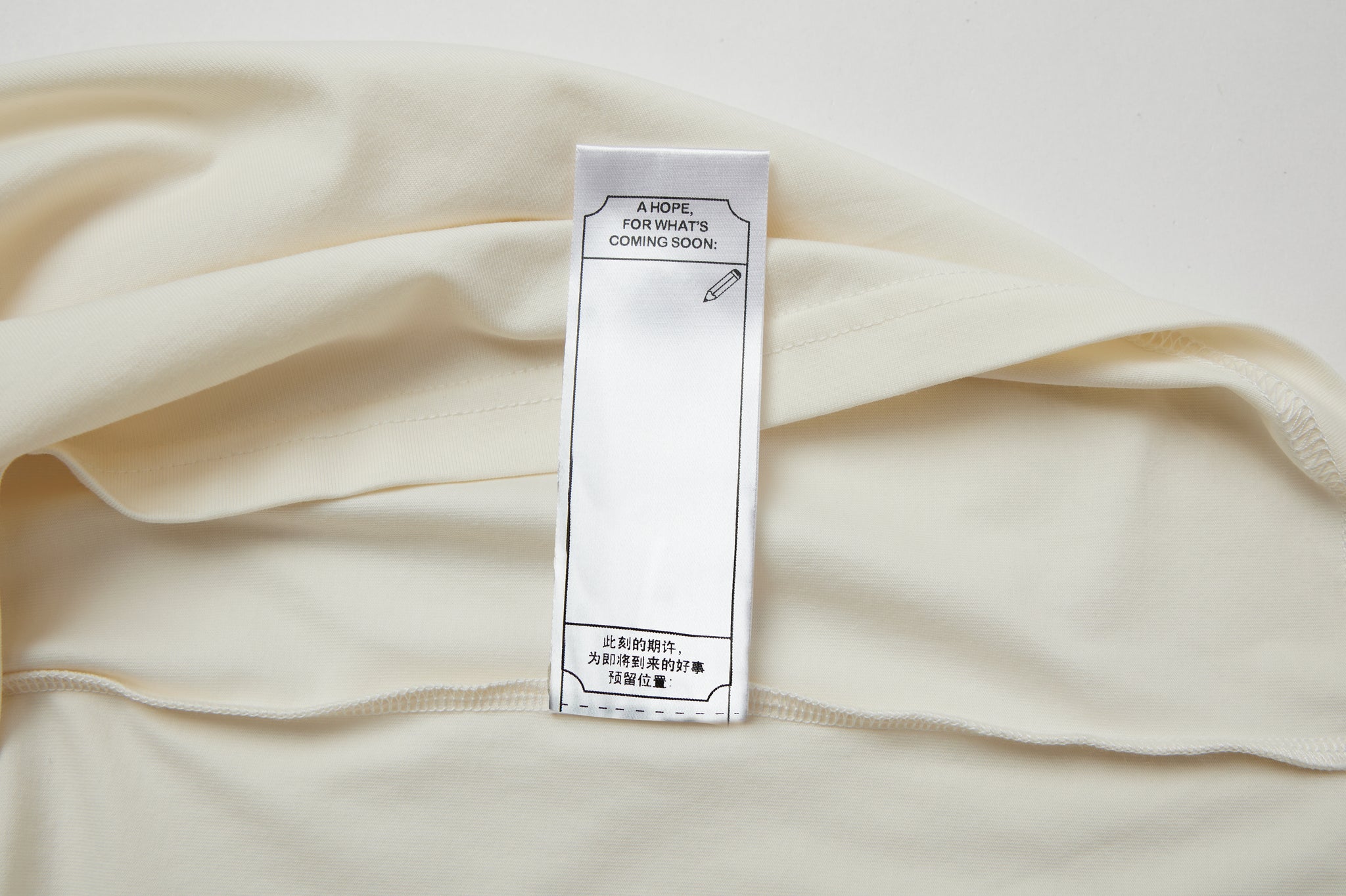 Load image into Gallery viewer, Coming Soon Long Sleeve T-Shirt (Off White)