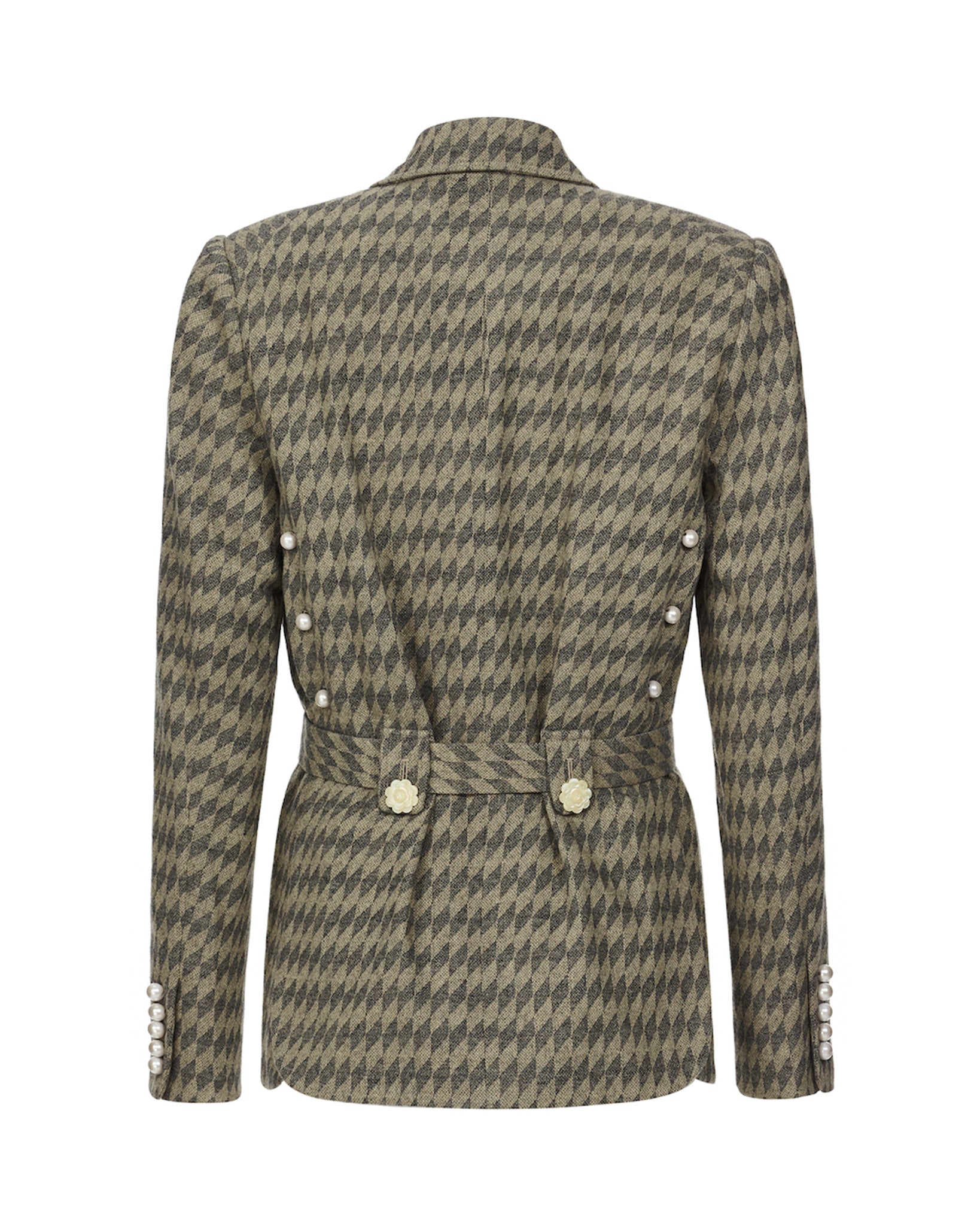 Load image into Gallery viewer, The Rhombus Coat 02 (Smoky Gray)