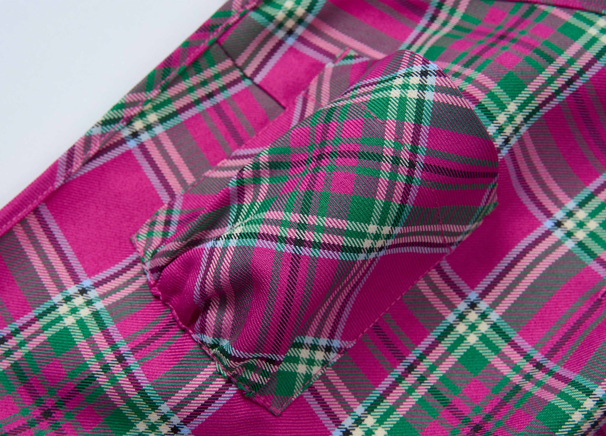 Load image into Gallery viewer, Real Ass-tate (Magenta Tartan)