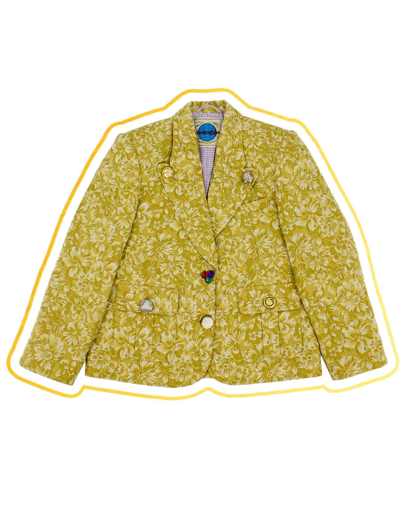 Load image into Gallery viewer, Grandma Wedding Dinner Coat (Light Mustard)