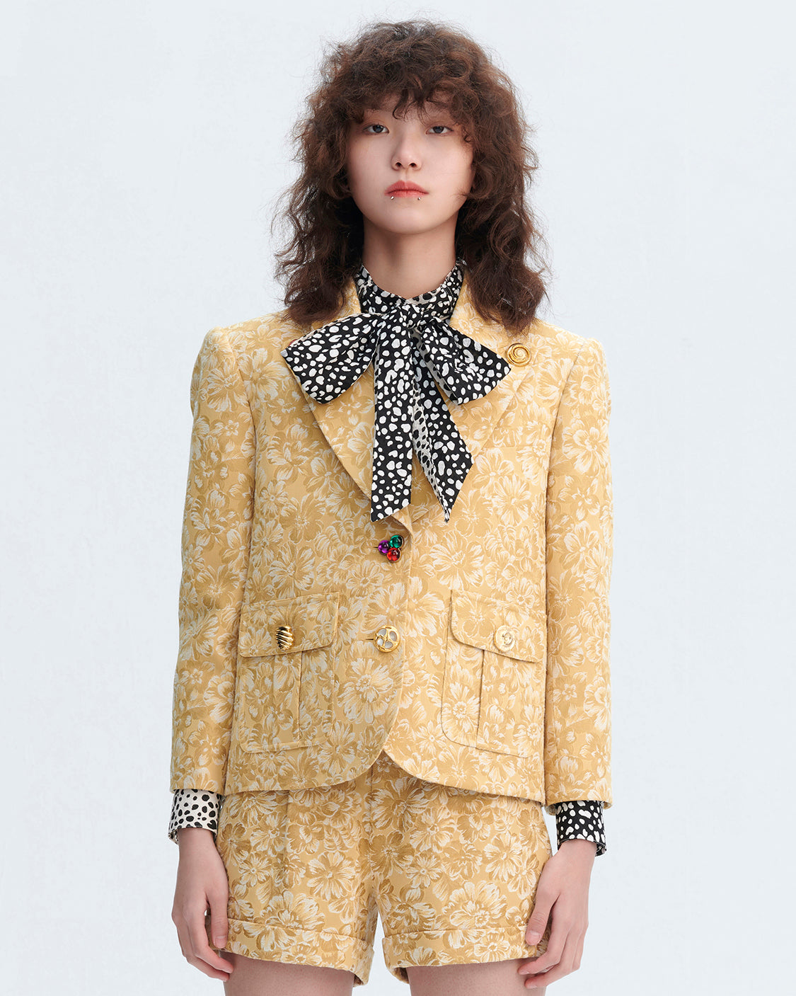 Load image into Gallery viewer, Grandma Wedding Dinner Coat (Light Mustard)