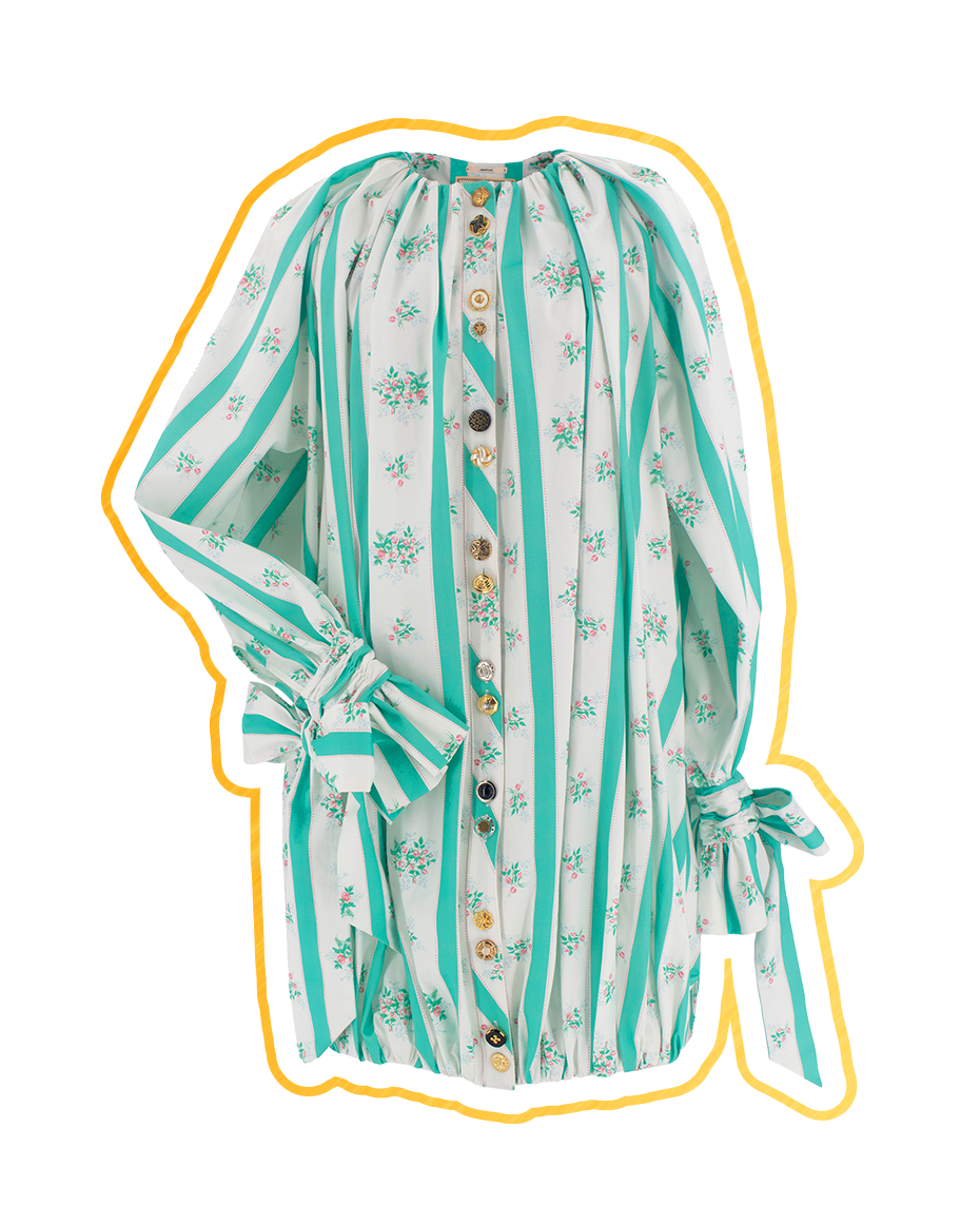 Load image into Gallery viewer, BedSheet Pyjama Dress (Cantaloupe)