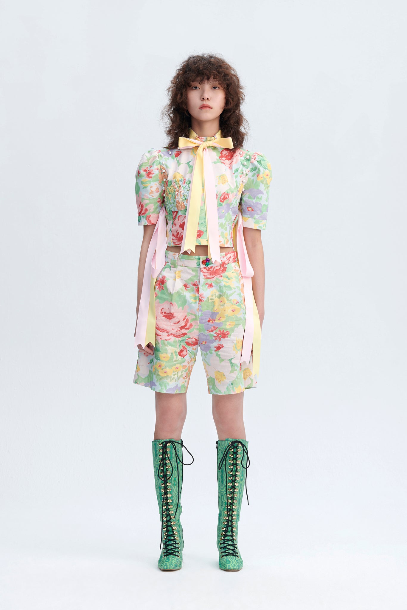 Load image into Gallery viewer, The Miniature Woodchuck Pants (Floral Print)