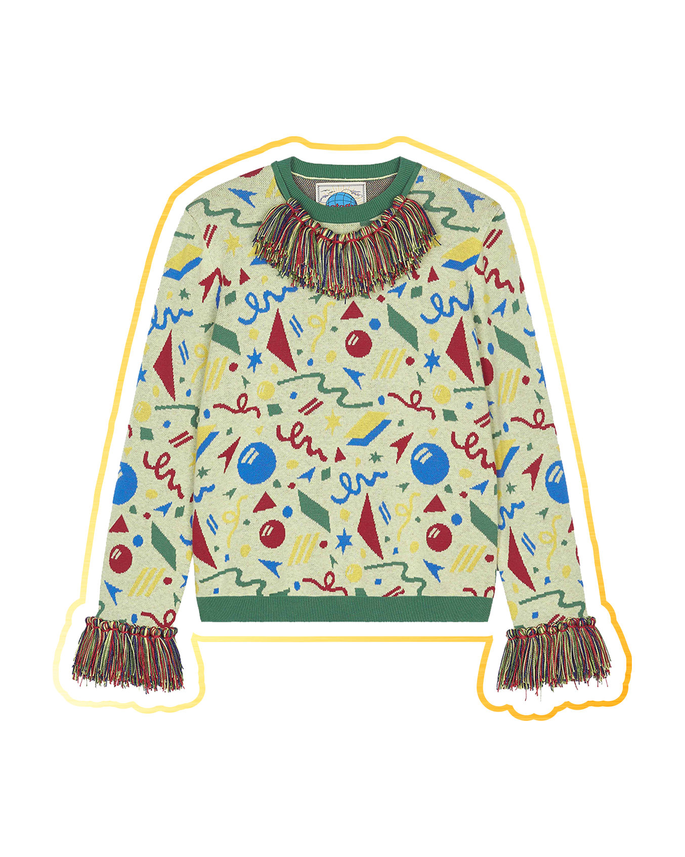 Load image into Gallery viewer, Floaties PJ Top (Eucalyptus Green)