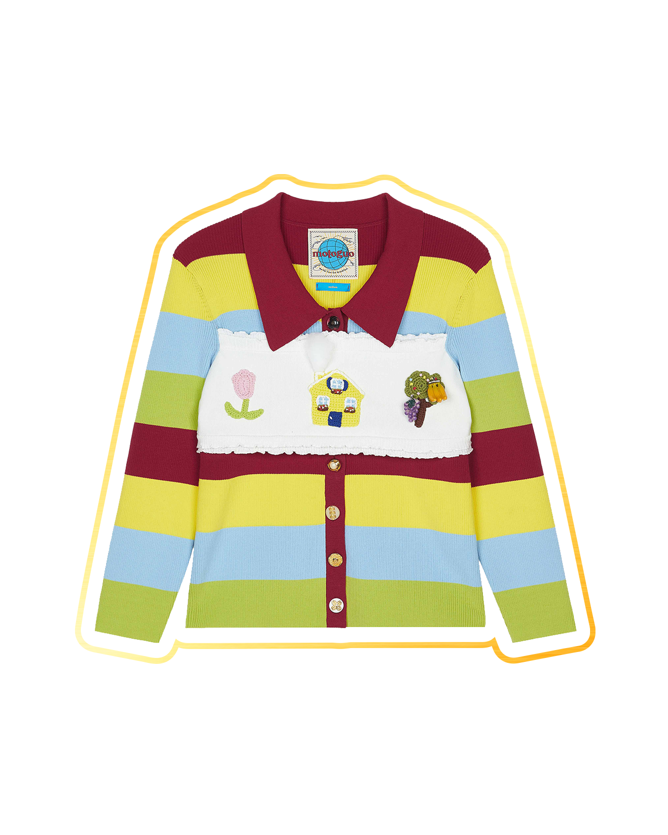 Load image into Gallery viewer, My Perfect Paracosm (Multicoloured Vintage Stripe)