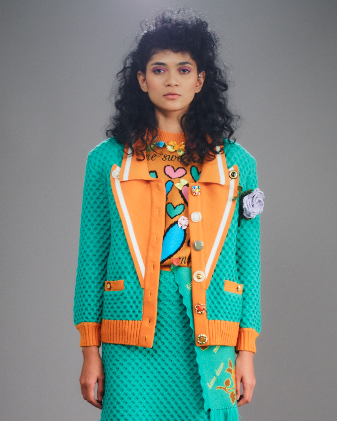 Load image into Gallery viewer, Mr.Rogers (Fern Green & Orange)