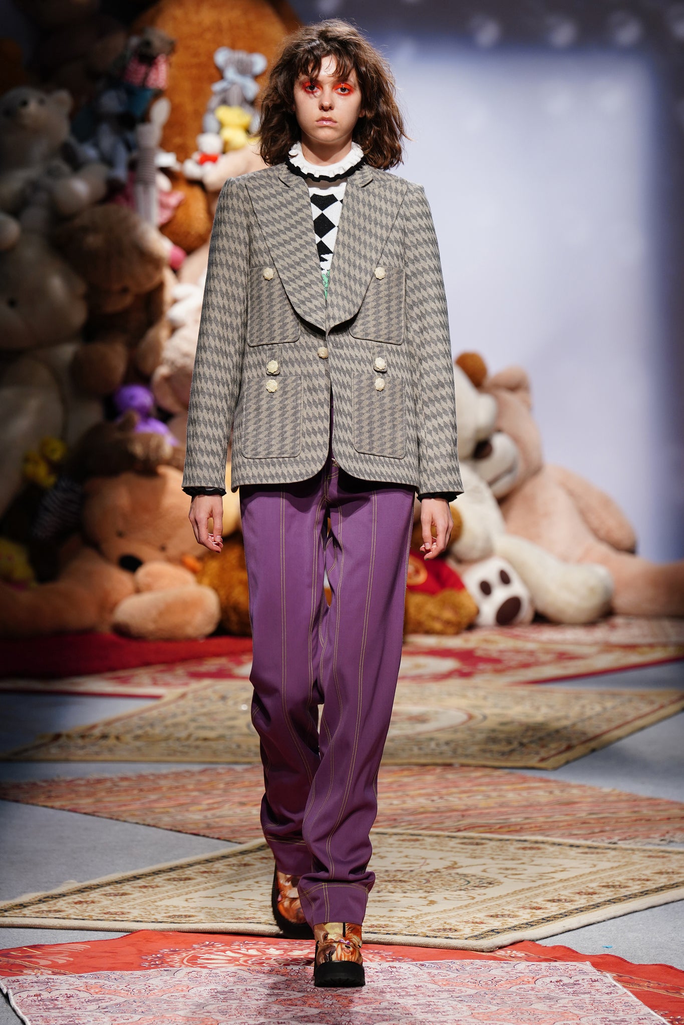 Load image into Gallery viewer, The Rhombus Coat 02 (Smoky Gray)