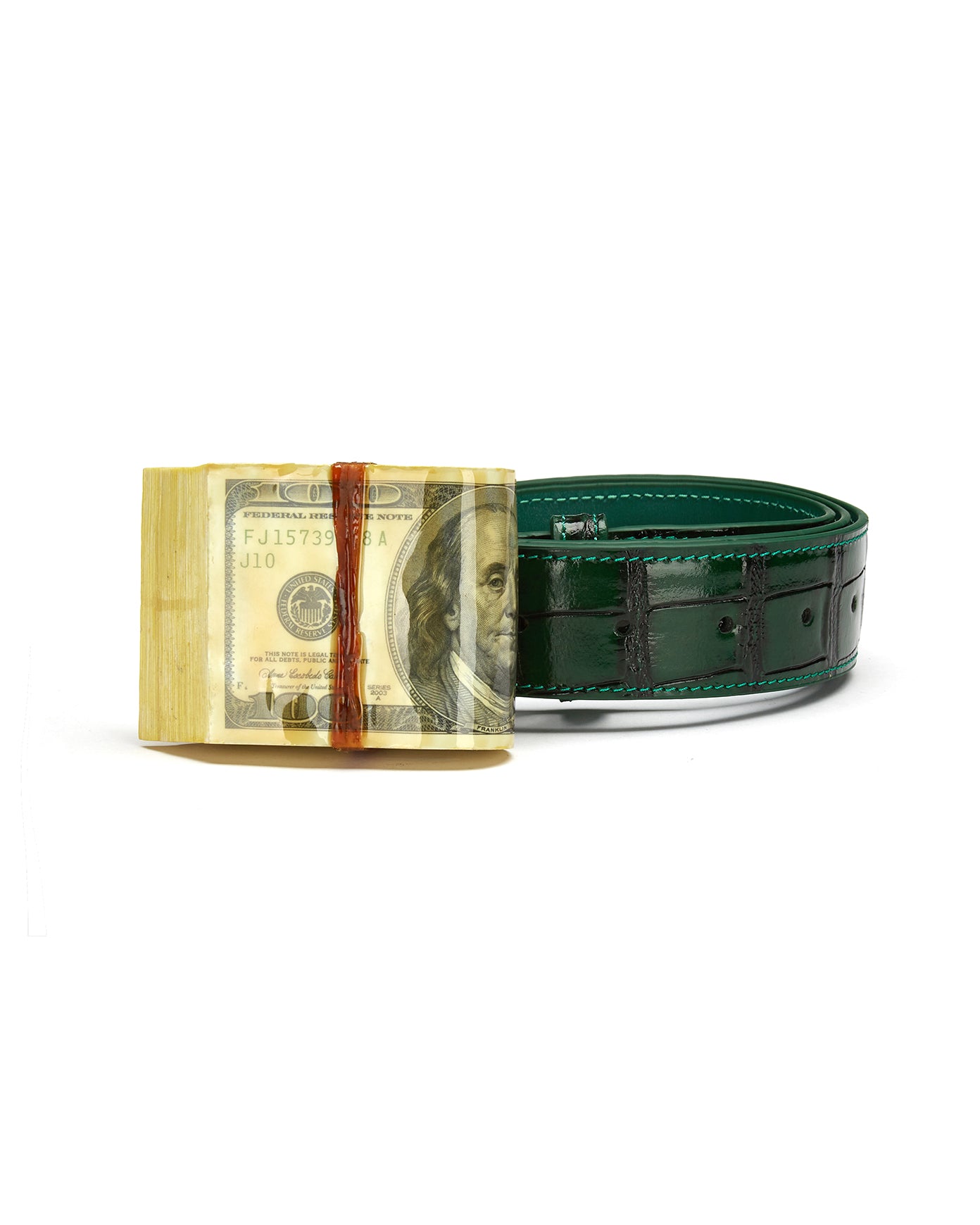 Load image into Gallery viewer, Windfall Belt (Emerald Green)
