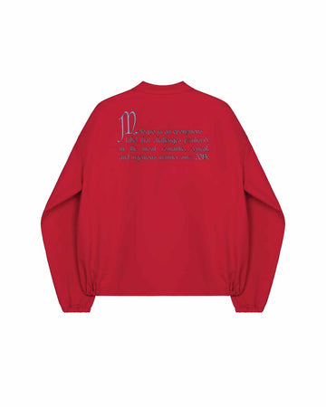 Coming Soon Track Jacket (Red)