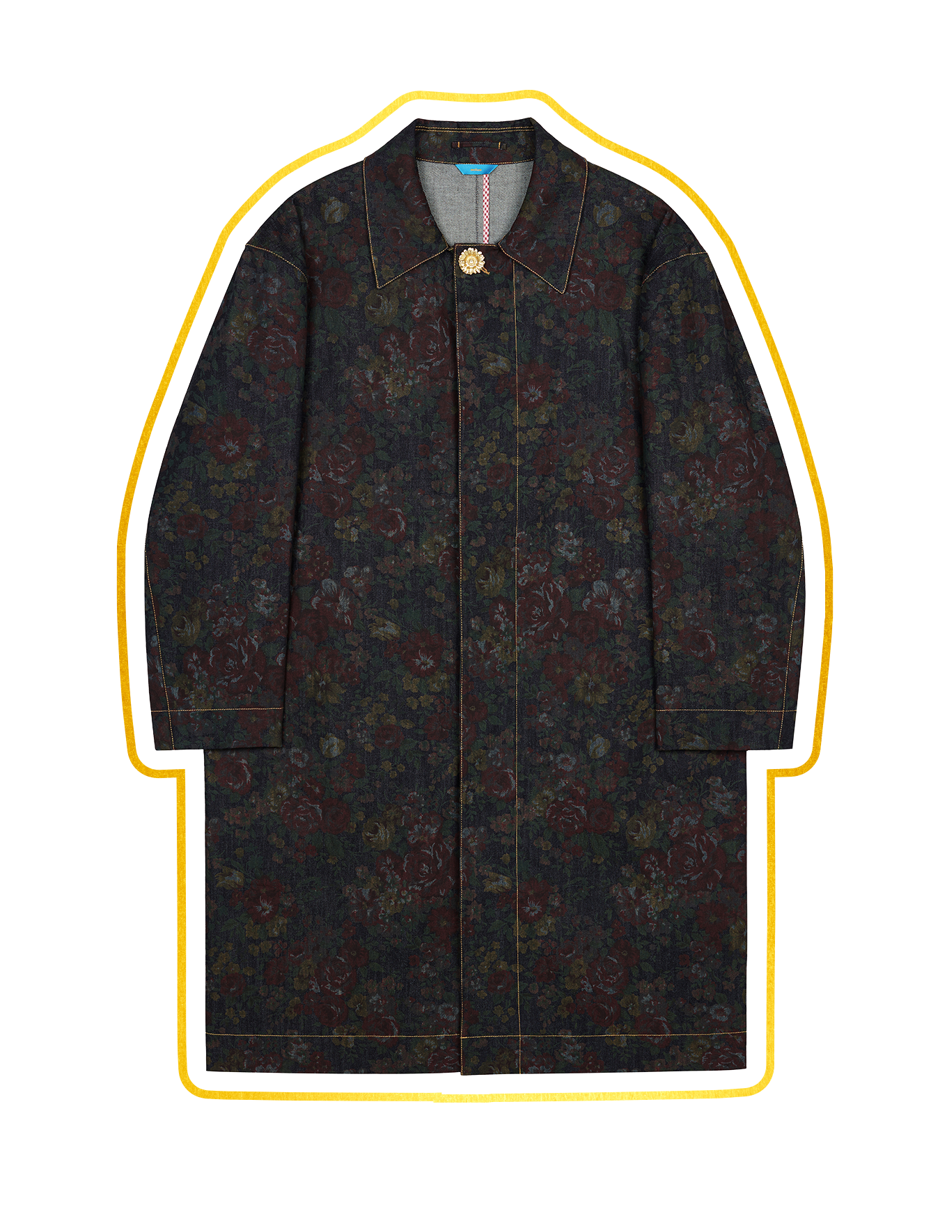 Load image into Gallery viewer, Fafa Raincoat (Red Floral)
