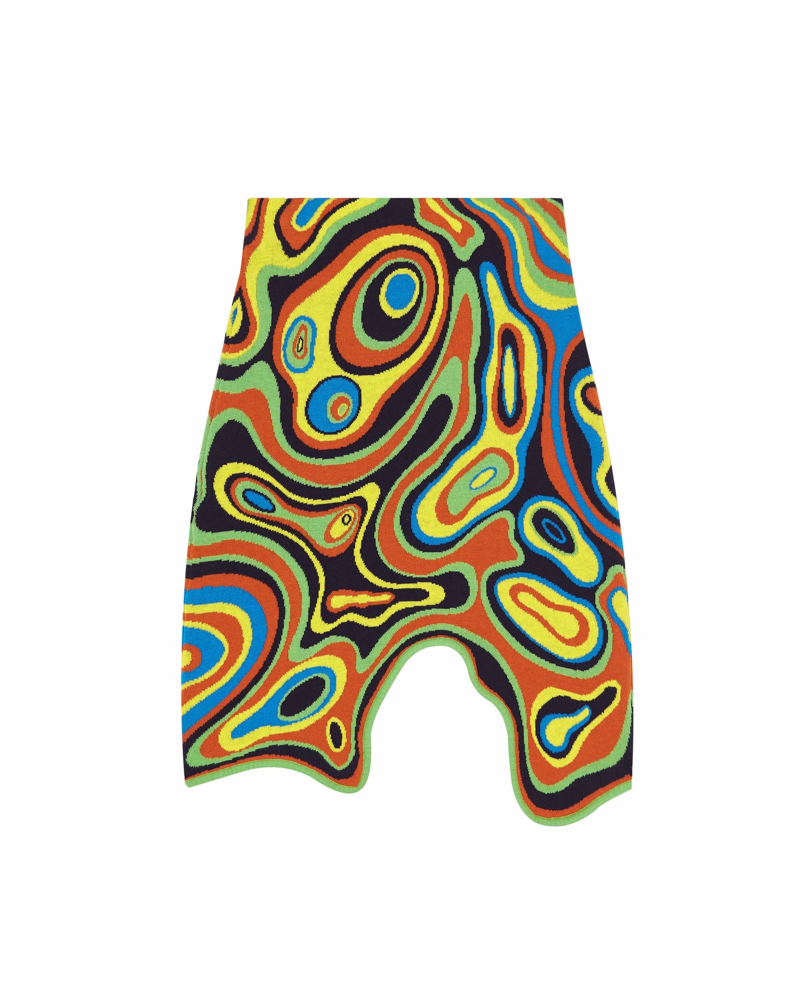 Load image into Gallery viewer, Marblelous Gumball Skirt (Neon Green Mixed)
