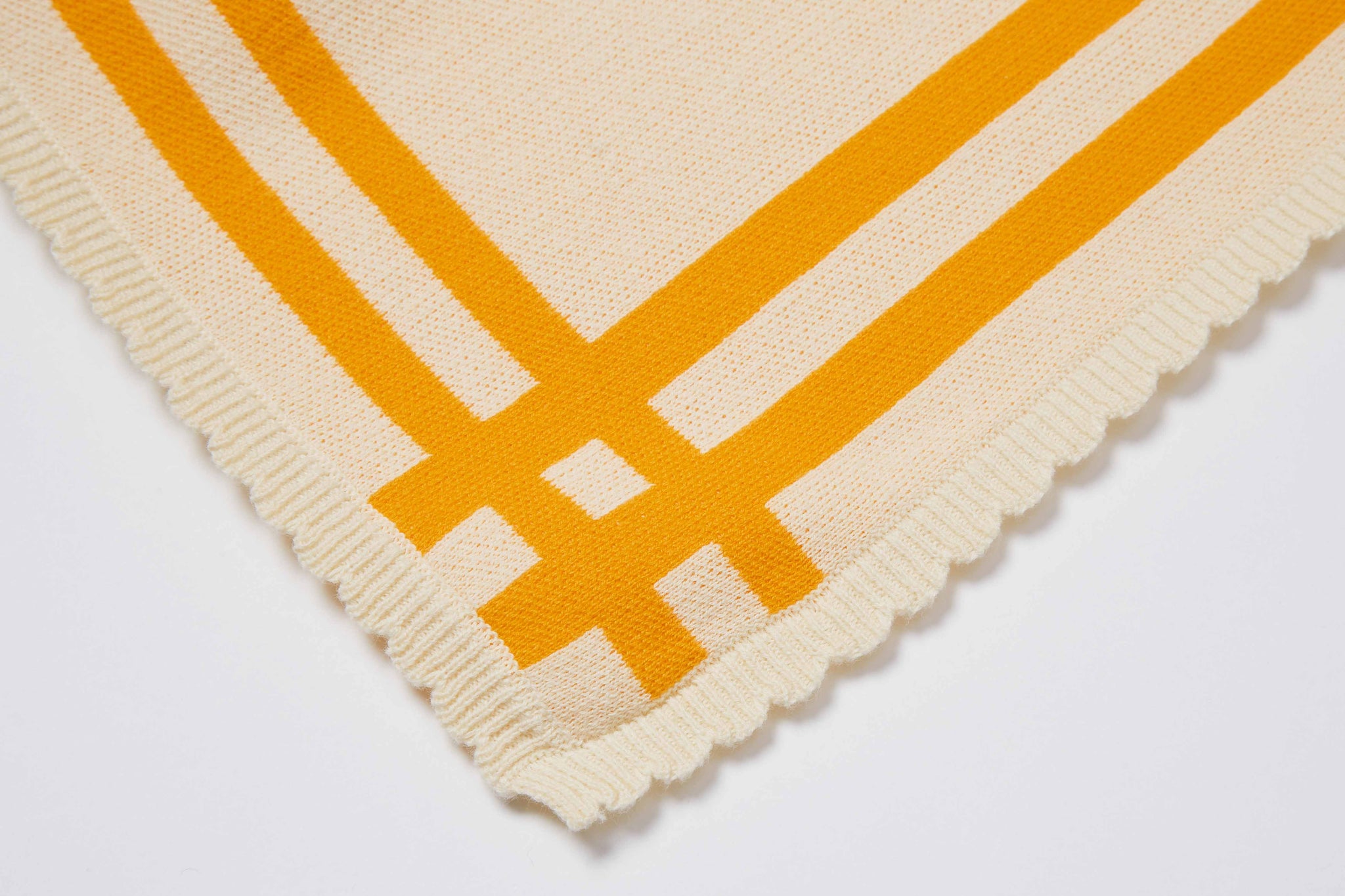 Load image into Gallery viewer, Time To Eat Y&#39;All Napkin Knit (Orange)
