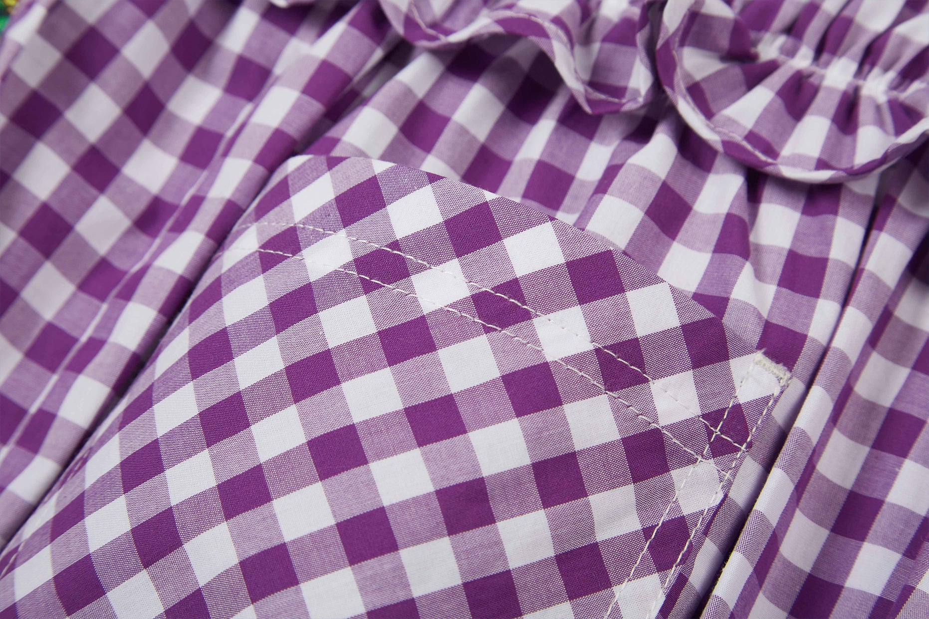 Load image into Gallery viewer, Eye Of The Beholder Skirt (Purple Checks)
