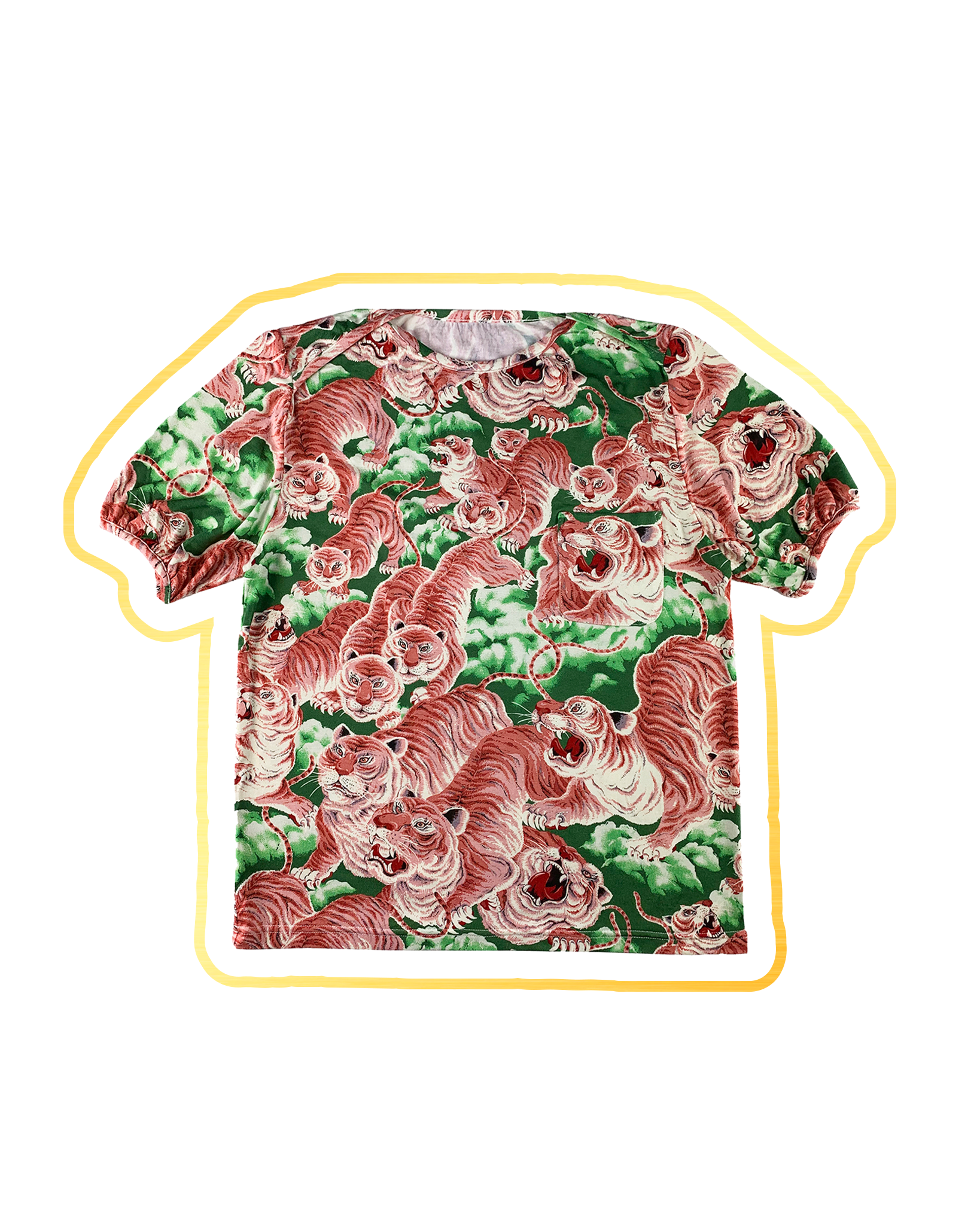 Load image into Gallery viewer, Crouching Tiger Tee (Pink)
