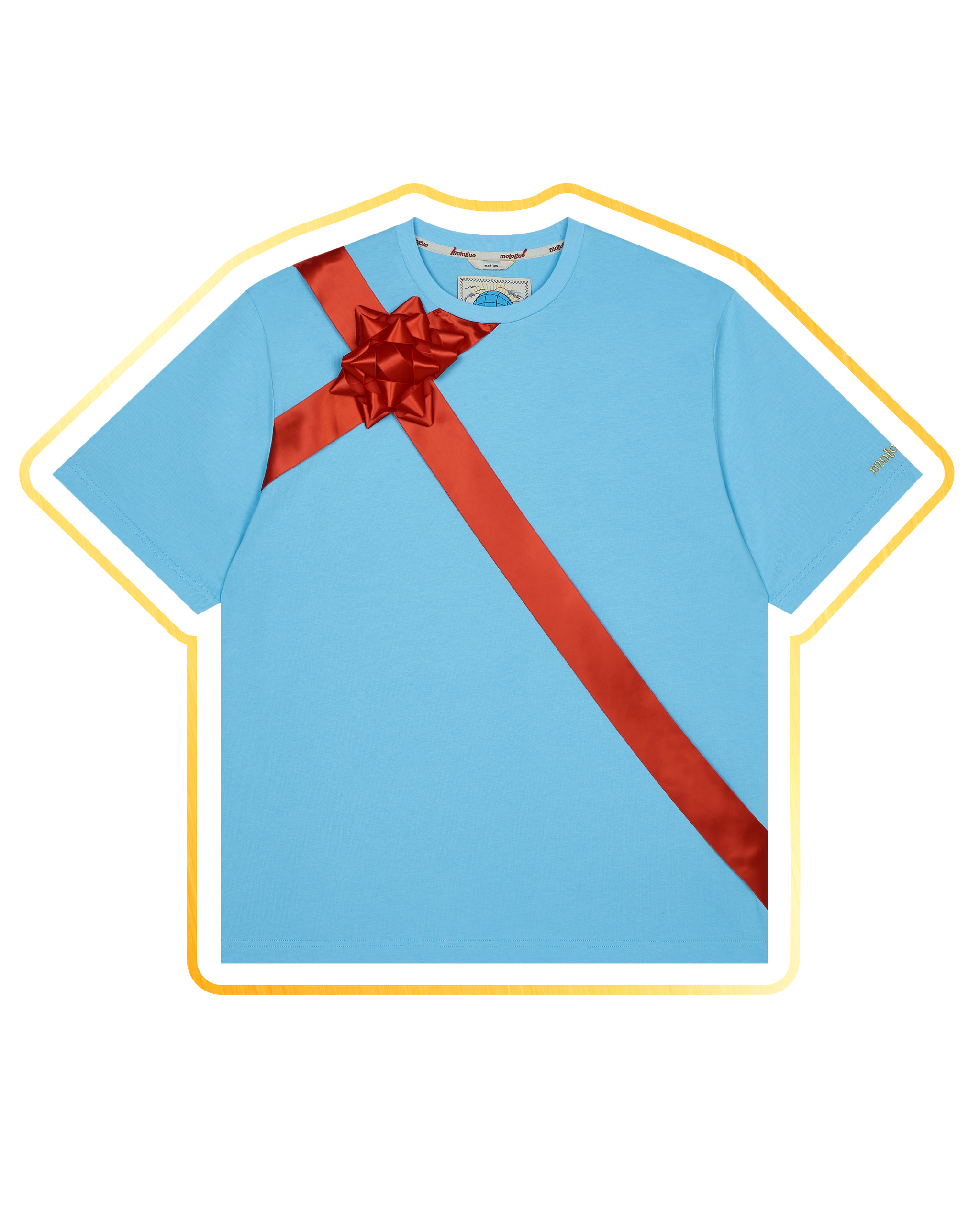 モト ゴー Moto Guo ニットTシャツ クリーム サイズ：XS Tops – motoguo