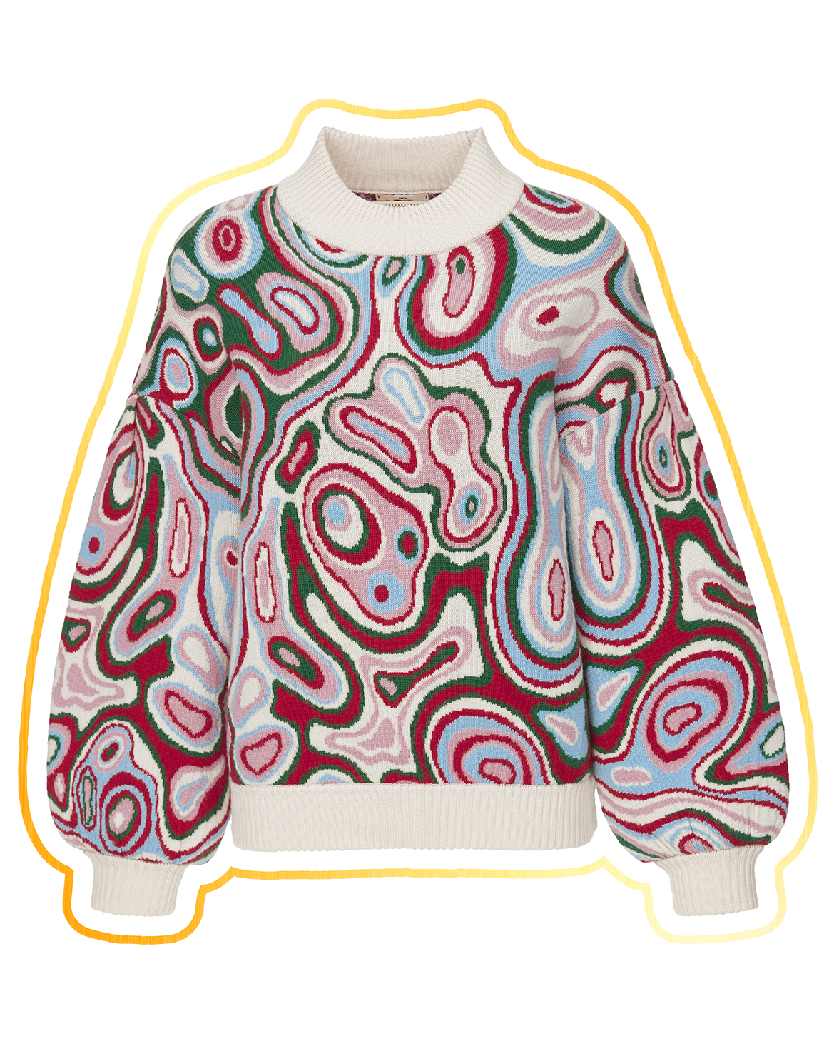 Load image into Gallery viewer, Moto&#39;s Marblelous Pullover (Pink Mixed)
