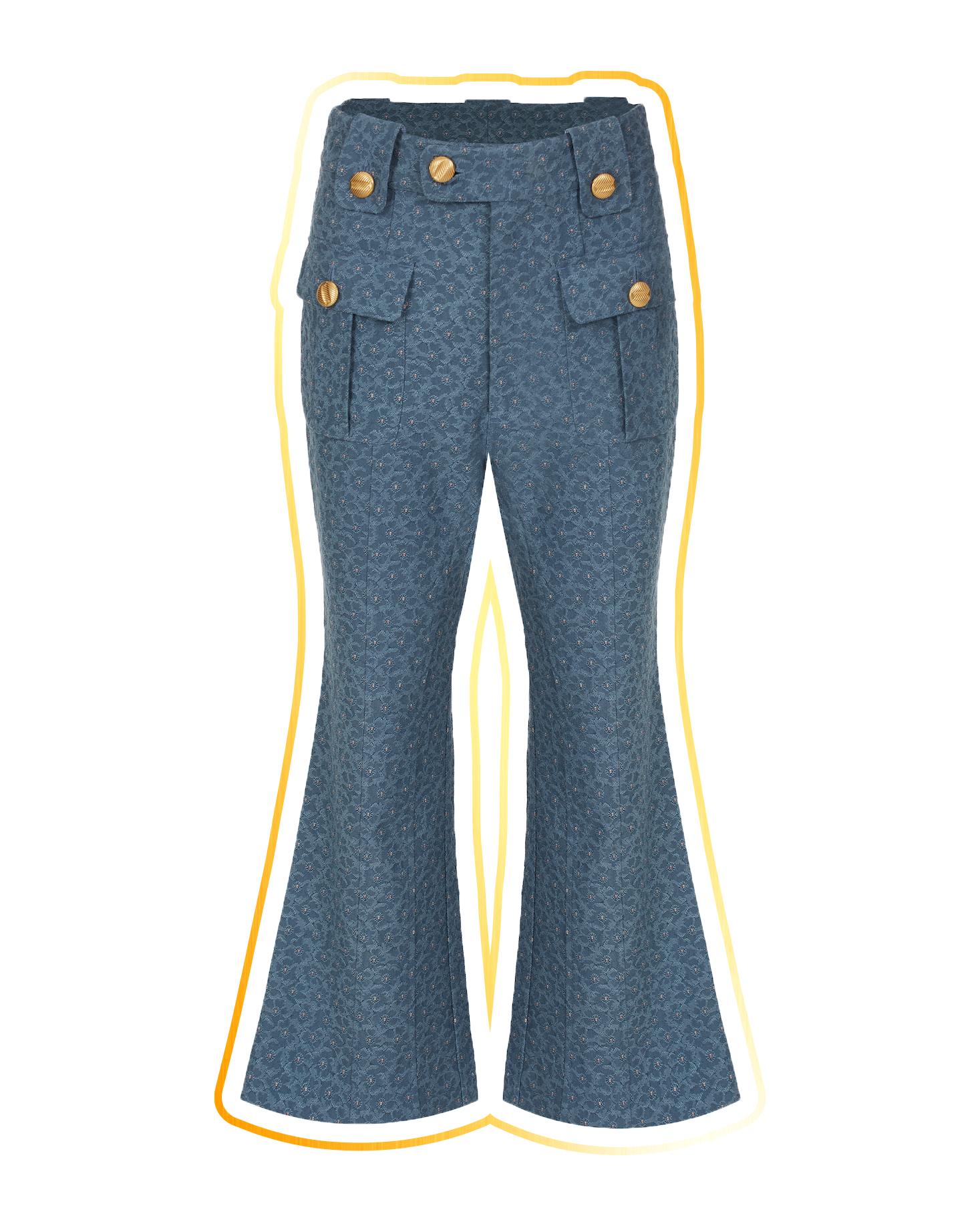 Load image into Gallery viewer, Fashion Lady Trousers (Denim Blue)
