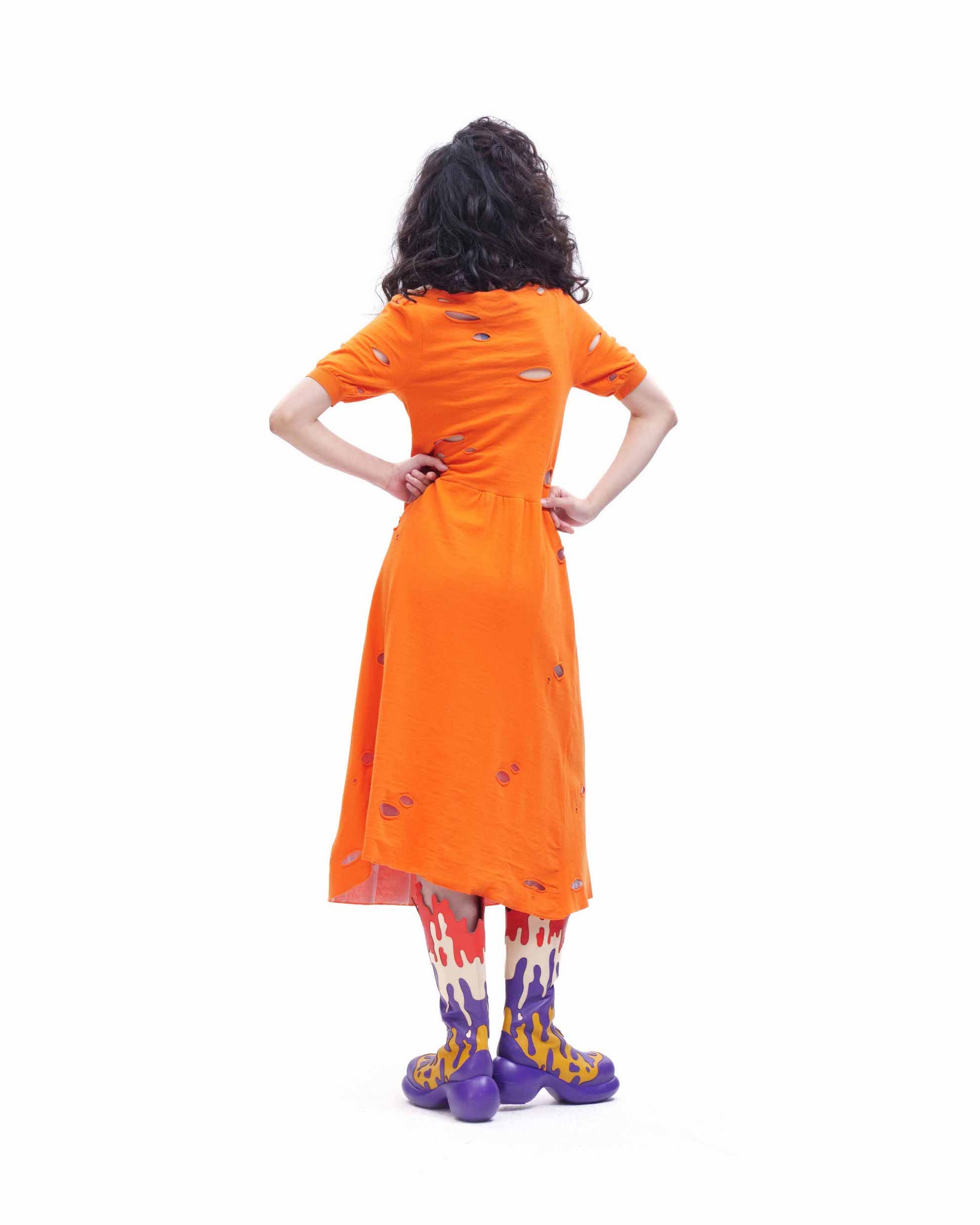 Load image into Gallery viewer, My Prom Dress When I Was 10 (Mandarin Orange)
