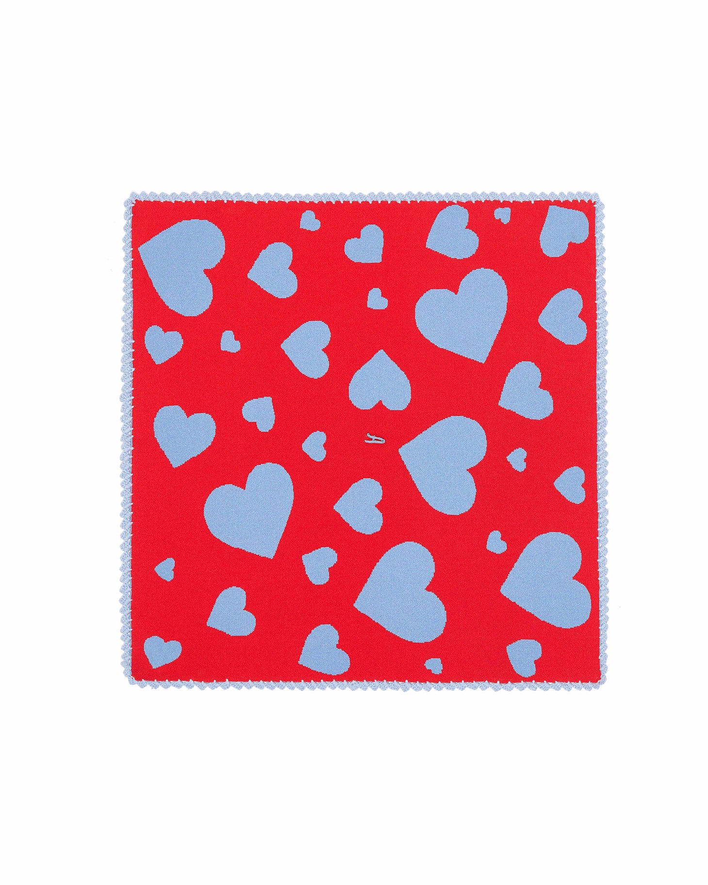 Load image into Gallery viewer, Sweetheart On Parade Hankie (Blue Heart)
