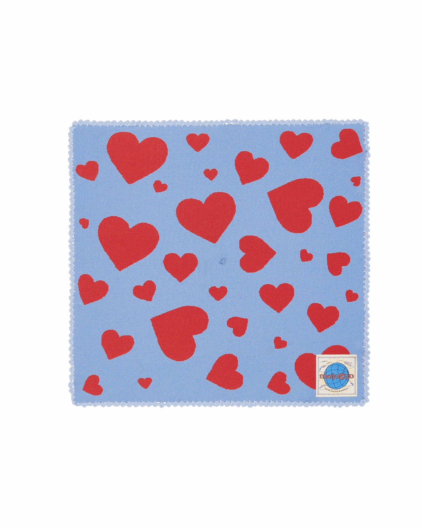 Load image into Gallery viewer, Sweetheart On Parade Hankie (Blue Heart)
