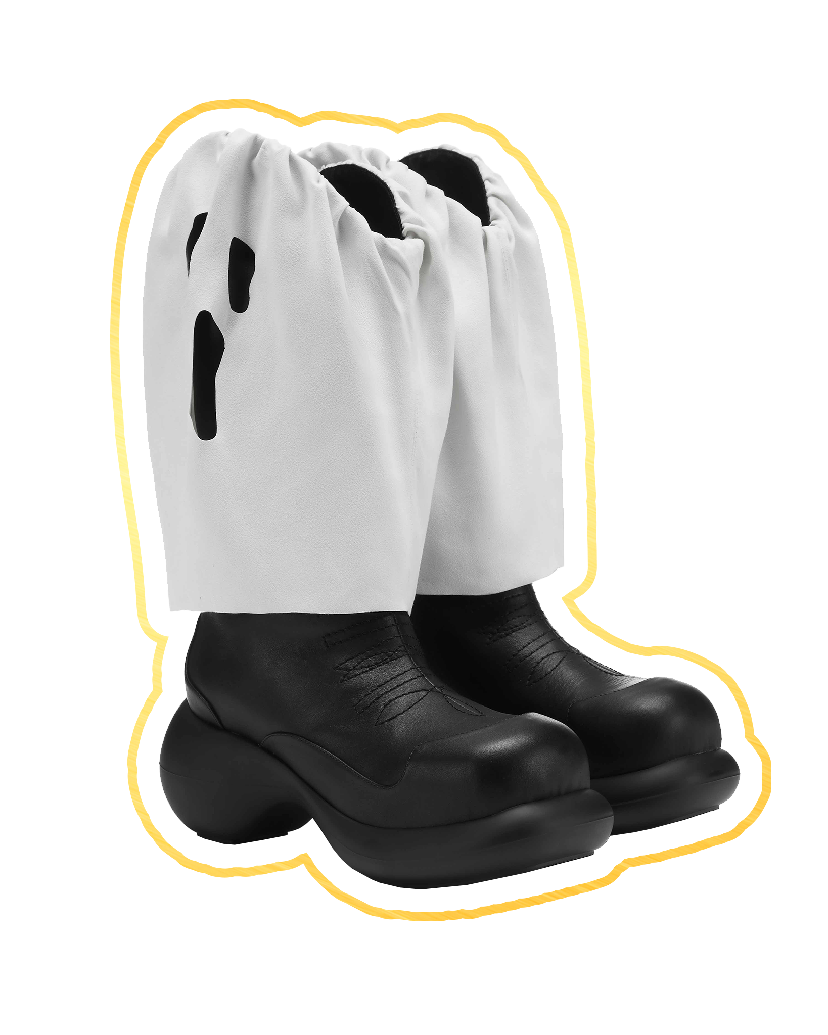 Load image into Gallery viewer, Cowboy Boo! (Black White)
