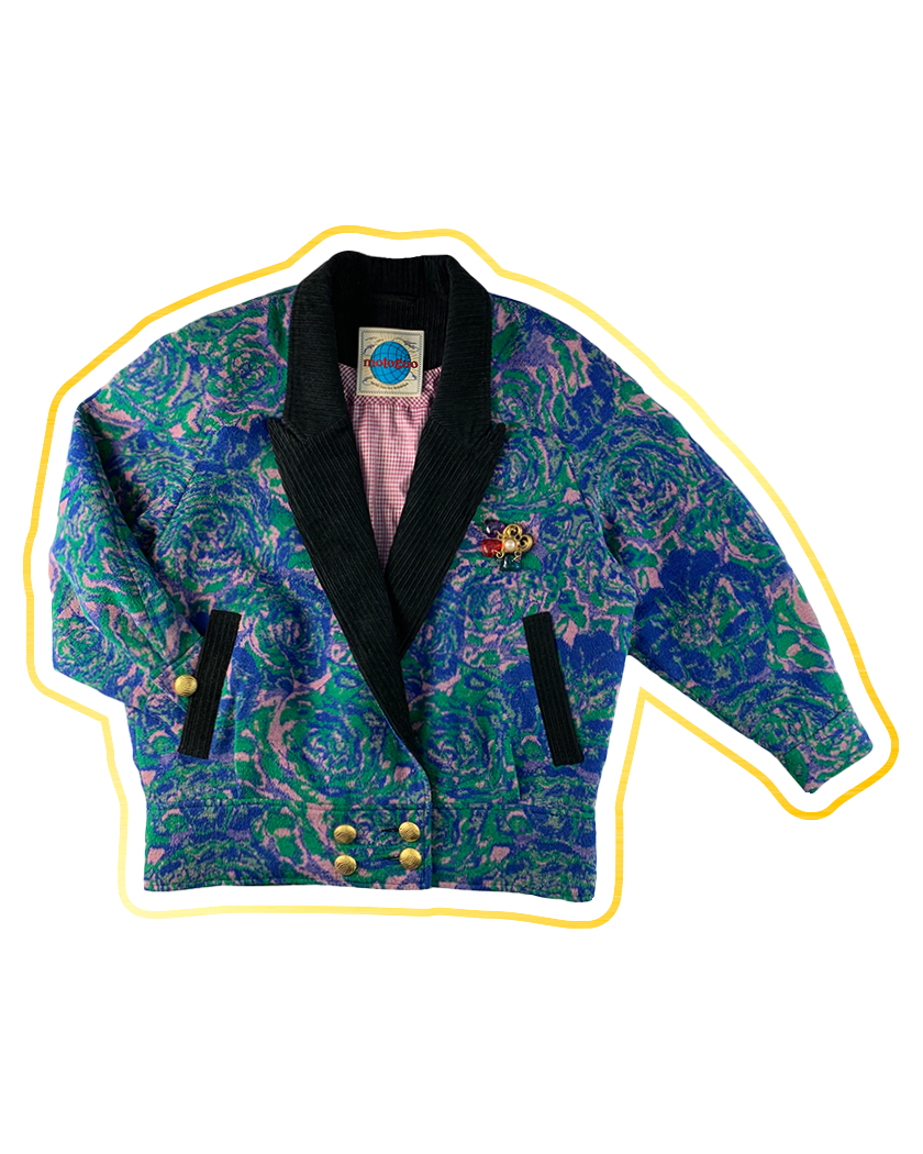 Load image into Gallery viewer, Wagyu Marble Jacket (Blue)

